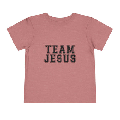 Team Jesus Toddler Short Sleeve Tee