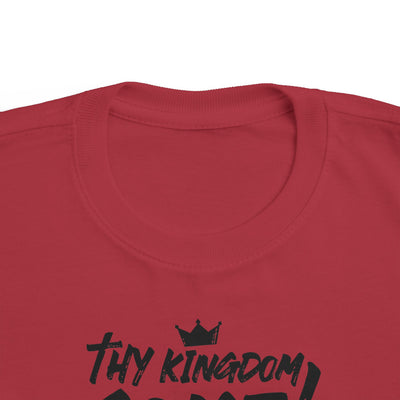 "Tiny Kingdom Come!" Crown Graphic Kids Shirt
