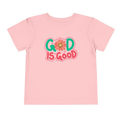 "God is Good" Toddler Short Sleeve Tee