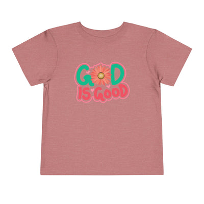 "God is Good" Toddler Short Sleeve Tee