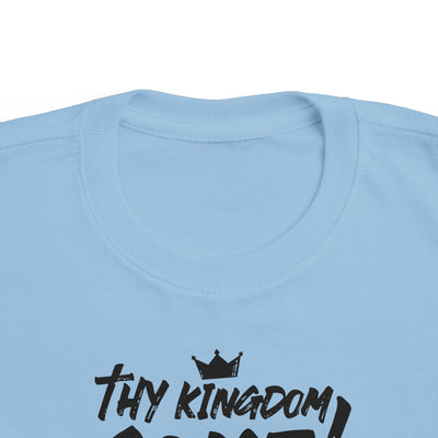 "Tiny Kingdom Come!" Crown Graphic Kids Shirt
