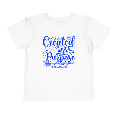 "Created with a Purpose" Toddler Short Sleeve Tee