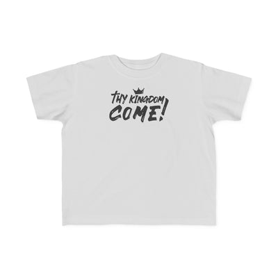 "Tiny Kingdom Come!" Crown Graphic Kids Shirt