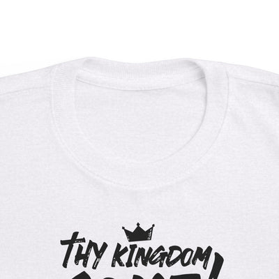 "Tiny Kingdom Come!" Crown Graphic Kids Shirt