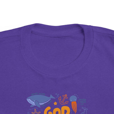 "God Says You Are" Christian Kids Shirt (Ocean Animals)
