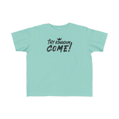 "Tiny Kingdom Come!" Crown Graphic Kids Shirt