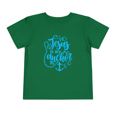 "Jesus is My Anchor" Toddler Short Sleeve Tee