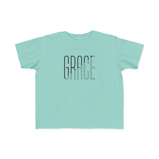 Grace Minimalist Script Kids T‑Shirt