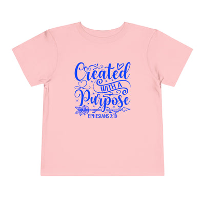 "Created with a Purpose" Toddler Short Sleeve Tee