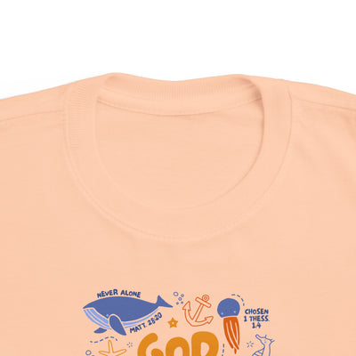 "God Says You Are" Christian Kids Shirt (Ocean Animals)