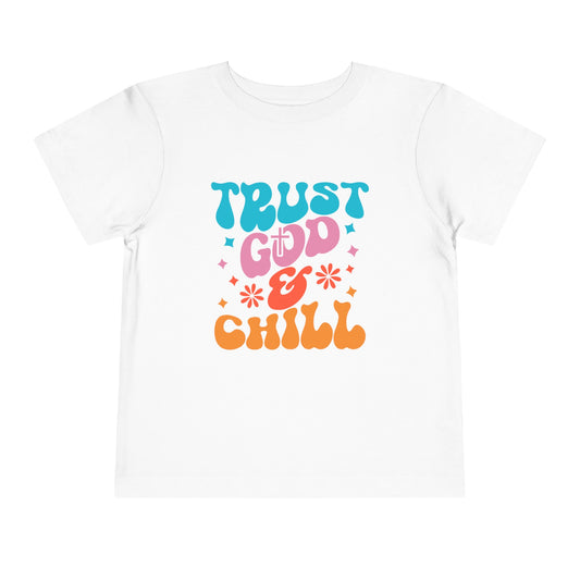 "Trust God" Toddler Short Sleeve Tee