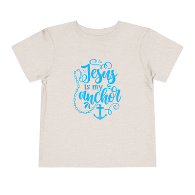 "Jesus is My Anchor" Toddler Short Sleeve Tee