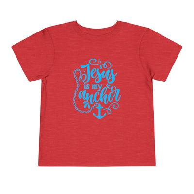 "Jesus is My Anchor" Toddler Short Sleeve Tee