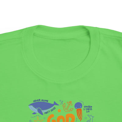 "God Says You Are" Christian Kids Shirt (Ocean Animals)