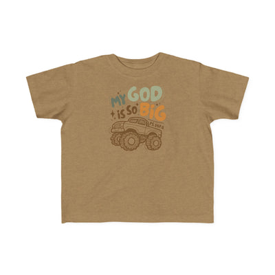 "My God Is So Big" Toddler Tee