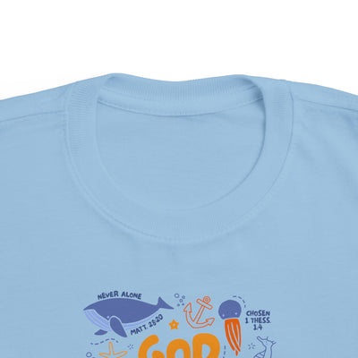 "God Says You Are" Christian Kids Shirt (Ocean Animals)