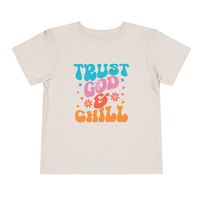 "Trust God" Toddler Short Sleeve Tee