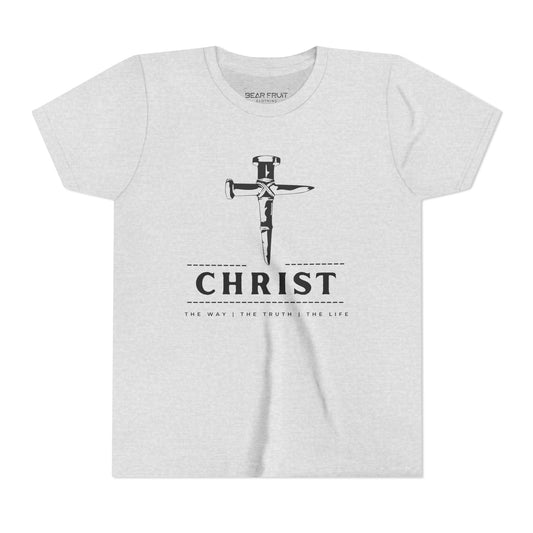 'Christ' Cross Faith Graphic Shirt for Youth