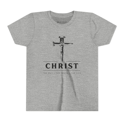 'Christ' Cross Faith Graphic Shirt for Youth