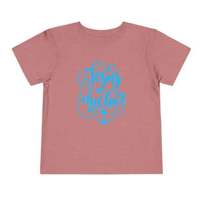 "Jesus is My Anchor" Toddler Short Sleeve Tee