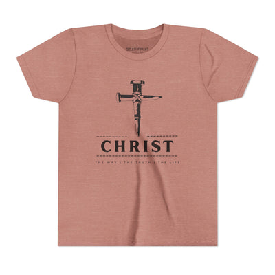 'Christ' Cross Faith Graphic Shirt for Youth