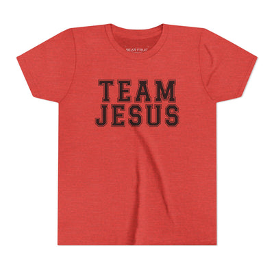 "Team Jesus" Christian Kids T-Shirt | Faith-Based Church Youth Shirt