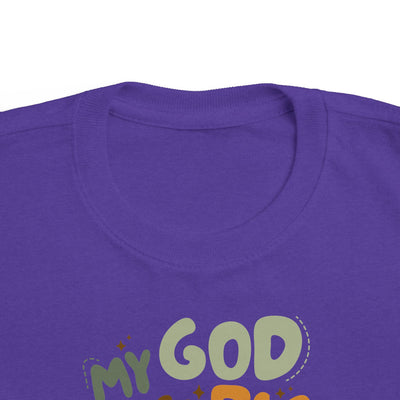 "My God Is So Big" Toddler Tee