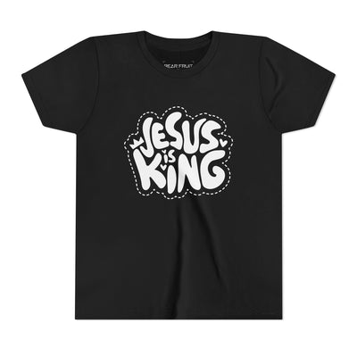 "Jesus Is King" Graphic Christian Youth Tee