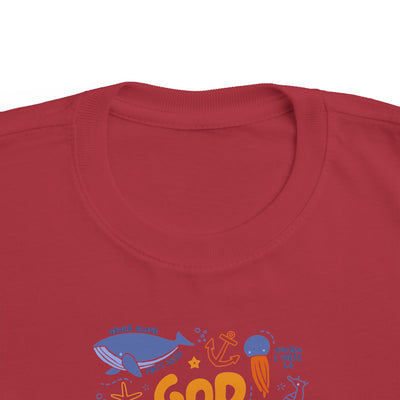 "God Says You Are" Christian Kids Shirt (Ocean Animals)