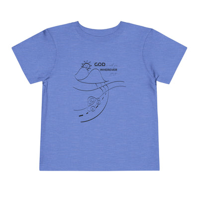 "God is with you" Toddler Short Sleeve Tee