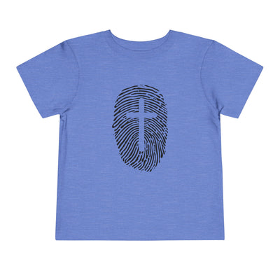 "Cross Print" Toddler Short Sleeve Tee