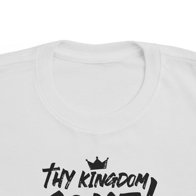 "Tiny Kingdom Come!" Crown Graphic Kids Shirt