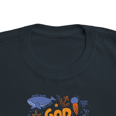 "God Says You Are" Christian Kids Shirt (Ocean Animals)
