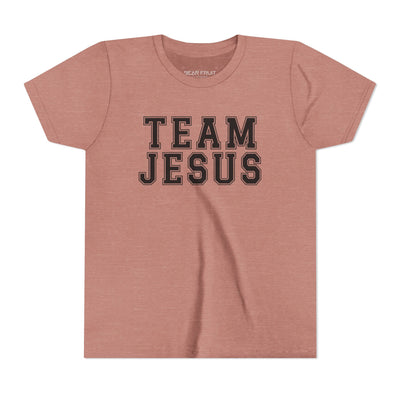 "Team Jesus" Christian Kids T-Shirt | Faith-Based Church Youth Shirt