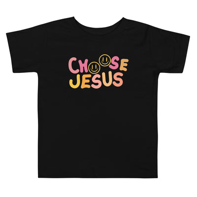 "Choose Jesus" Toddler Short Sleeve Tee