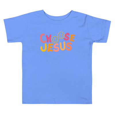 "Choose Jesus" Toddler Short Sleeve Tee