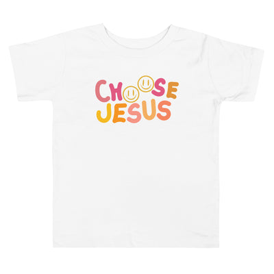 "Choose Jesus" Toddler Short Sleeve Tee