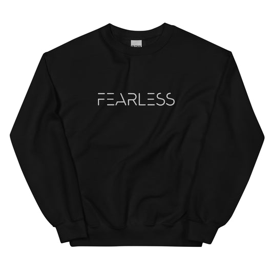 Fearless Embroidery Crewneck